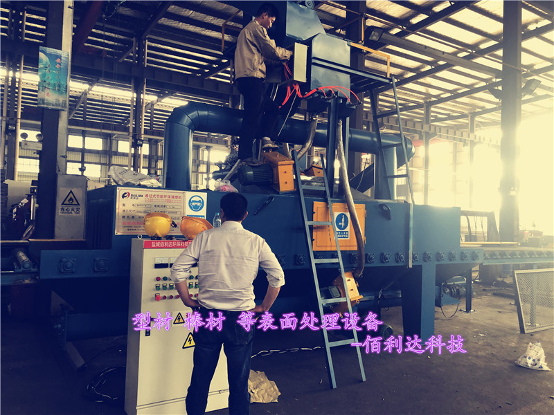 鋼板型材通過(guò)式拋丸機(jī)
